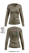 650th RSG 25521294 Women's Long Sleeve V-neck Shirt - 4