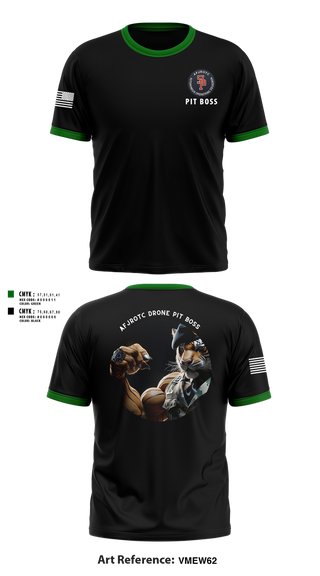 Short Sleeve Performance Shirt, AFJROTC MS-081 DRONE TEAM, , Teamtime, Team time, sublimation, custom sports apparel, team uniforms, spirit wear, spiritwear, sports uniforms, custom shirts, team store, custom team store, fundraiser sports, apparel fundraiser