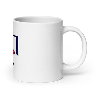 BHP Baseball 6198645 White Glossy Mug - Small