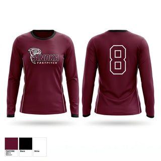 Long Sleeve Performance Shirt, Anoka Tornadoes, Softball, Teamtime, Team time, sublimation, custom sports apparel, team uniforms, spirit wear, spiritwear, sports uniforms, custom shirts, team store, custom team store, fundraiser sports, apparel fundraiser