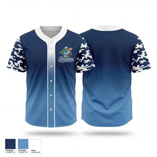 Full Button Baseball Jersey, Swampers, Baseball, Teamtime, Team time, sublimation, custom sports apparel, team uniforms, spirit wear, spiritwear, sports uniforms, custom shirts, team store, custom team store, fundraiser sports, apparel fundraiser