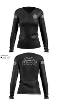 ECF Sniper team 56961497 Women's Long Sleeve V-neck Shirt - 21