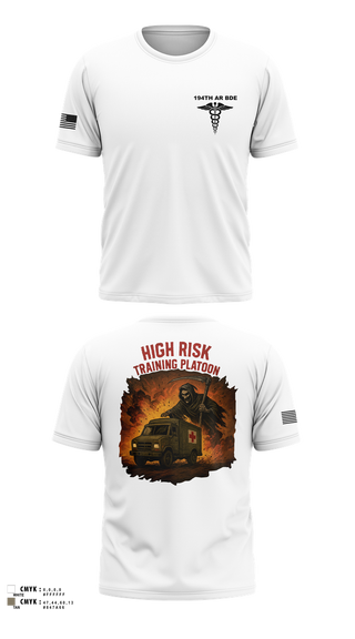 Short Sleeve Performance Shirt, 194th AR BDE HRT Medics, Army, Teamtime, Team time, sublimation, custom sports apparel, team uniforms, spirit wear, spiritwear, sports uniforms, custom shirts, team store, custom team store, fundraiser sports, apparel fundraiser