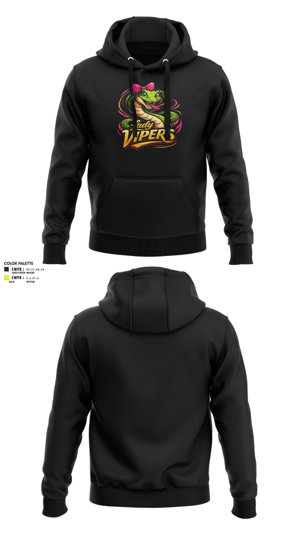 Hoodie, Yakima Vipers, Football, Teamtime, Team time, sublimation, custom sports apparel, team uniforms, spirit wear, spiritwear, sports uniforms, custom shirts, team store, custom team store, fundraiser sports, apparel fundraiser