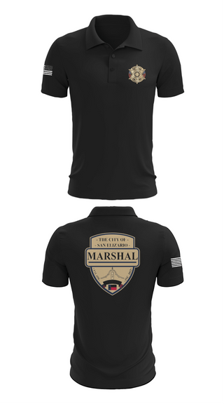 Short Sleeve Performance Polo, San Elizario Marshal’s Office, Police, Teamtime, Team time, sublimation, custom sports apparel, team uniforms, spirit wear, spiritwear, sports uniforms, custom shirts, team store, custom team store, fundraiser sports, apparel fundraiser