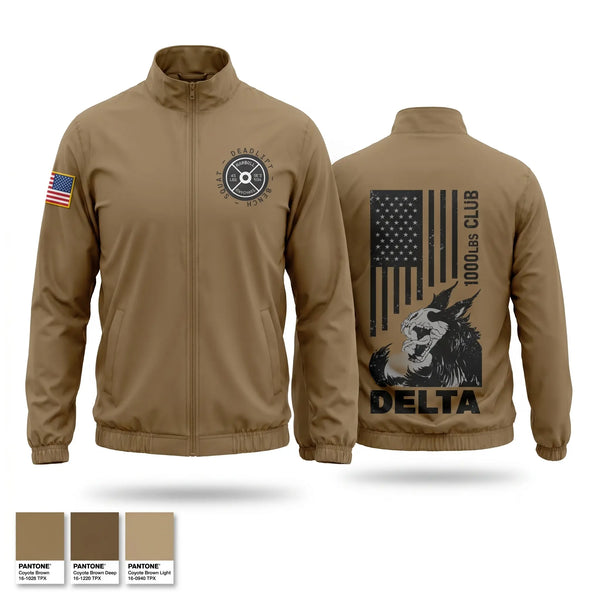 Windbreaker, Delta 5-7 ADA, Army, Teamtime, Team time, sublimation, custom sports apparel, team uniforms, spirit wear, spiritwear, sports uniforms, custom shirts, team store, custom team store, fundraiser sports, apparel fundraiser