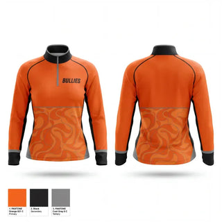 Quarter Zip Jacket, Bullies, Baseball, Teamtime, Team time, sublimation, custom sports apparel, team uniforms, spirit wear, spiritwear, sports uniforms, custom shirts, team store, custom team store, fundraiser sports, apparel fundraiser