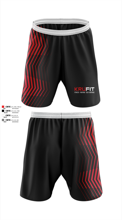 KruFit 44094837 Mens Soccer Shorts - 1