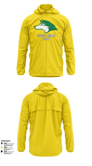 Windbreaker, Sweet Home High School Golf, Golf, Teamtime, Team time, sublimation, custom sports apparel, team uniforms, spirit wear, spiritwear, sports uniforms, custom shirts, team store, custom team store, fundraiser sports, apparel fundraiser