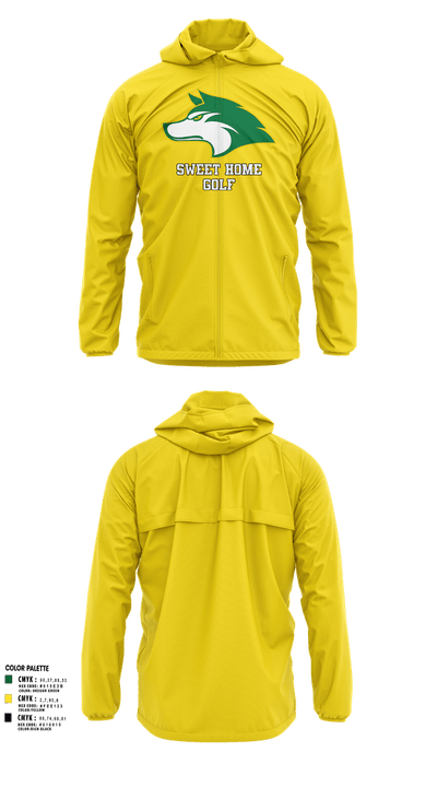 Sweet Home High School Golf 40290902 Windbreaker - 2