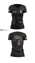 Trace Team Women's Short Sleeve V-neck Shirt - 7