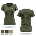 Laurel county sheriffs office Women's Short Sleeve V-neck Shirt - 1