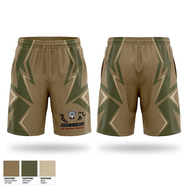 Athletic Shorts With Pockets, Bridgeton,Nj-20021, Air Force, Teamtime, Team time, sublimation, custom sports apparel, team uniforms, spirit wear, spiritwear, sports uniforms, custom shirts, team store, custom team store, fundraiser sports, apparel fundraiser