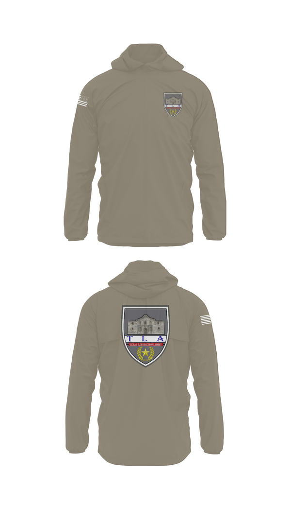 Windbreaker, Texas Liberation Army, Army, Teamtime, Team time, sublimation, custom sports apparel, team uniforms, spirit wear, spiritwear, sports uniforms, custom shirts, team store, custom team store, fundraiser sports, apparel fundraiser
