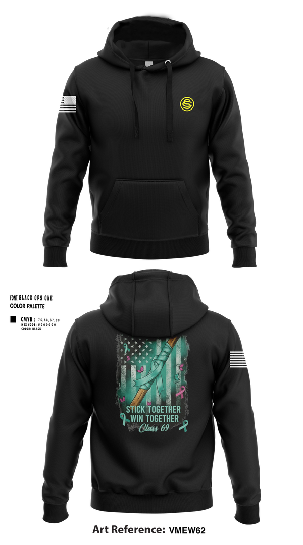Hoodie, Texas Officer Candidate Class 69, , Teamtime, Team time, sublimation, custom sports apparel, team uniforms, spirit wear, spiritwear, sports uniforms, custom shirts, team store, custom team store, fundraiser sports, apparel fundraiser