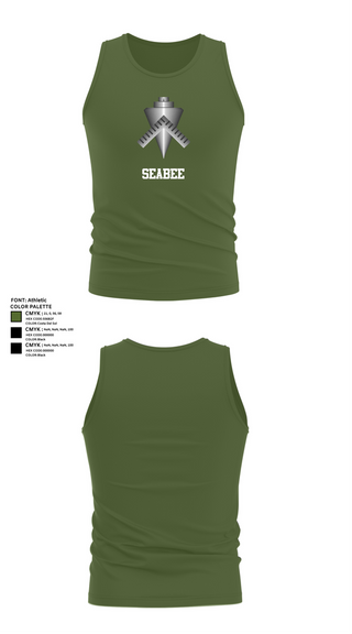 Tank Top, Seabee, , Teamtime, Team time, sublimation, custom sports apparel, team uniforms, spirit wear, spiritwear, sports uniforms, custom shirts, team store, custom team store, fundraiser sports, apparel fundraiser