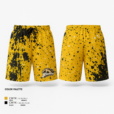 Broncos 78380332 Athletic Shorts With Pockets - 1