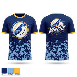 Short Sleeve Performance Shirt, Wrens Baseball, Baseball, Teamtime, Team time, sublimation, custom sports apparel, team uniforms, spirit wear, spiritwear, sports uniforms, custom shirts, team store, custom team store, fundraiser sports, apparel fundraiser