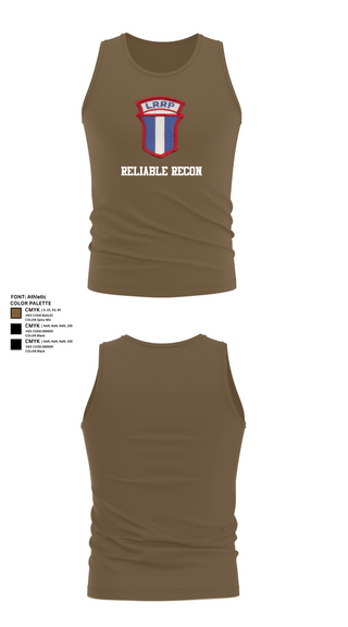 Tank Top, Reliable recon, , Teamtime, Team time, sublimation, custom sports apparel, team uniforms, spirit wear, spiritwear, sports uniforms, custom shirts, team store, custom team store, fundraiser sports, apparel fundraiser
