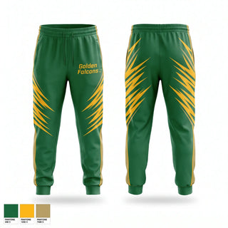 Sweatpants, Golden falcons, Baseball, Teamtime, Team time, sublimation, custom sports apparel, team uniforms, spirit wear, spiritwear, sports uniforms, custom shirts, team store, custom team store, fundraiser sports, apparel fundraiser