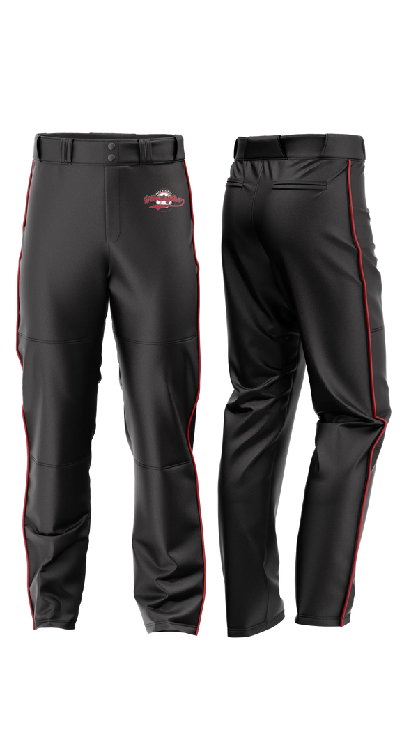 Baseball Pants, Wilmington, Baseball, Teamtime, Team time, sublimation, custom sports apparel, team uniforms, spirit wear, spiritwear, sports uniforms, custom shirts, team store, custom team store, fundraiser sports, apparel fundraiser