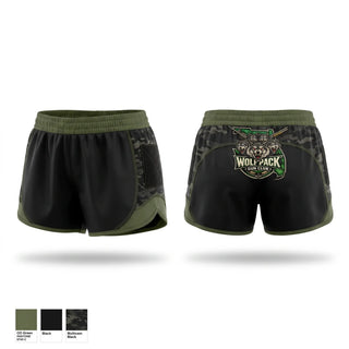 Womens Shorts, The Wolfpack Gun Club, , Teamtime, Team time, sublimation, custom sports apparel, team uniforms, spirit wear, spiritwear, sports uniforms, custom shirts, team store, custom team store, fundraiser sports, apparel fundraiser