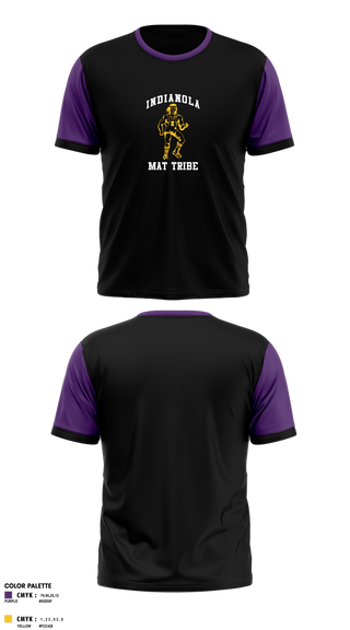 Short Sleeve Performance Shirt, Indianola Mat Tribe, Wrestling, Teamtime, Team time, sublimation, custom sports apparel, team uniforms, spirit wear, spiritwear, sports uniforms, custom shirts, team store, custom team store, fundraiser sports, apparel fundraiser