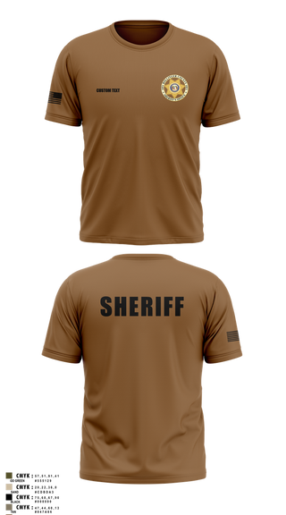 Short Sleeve Performance Shirt, Bollinger County Sheriff’s Office, Police, Teamtime, Team time, sublimation, custom sports apparel, team uniforms, spirit wear, spiritwear, sports uniforms, custom shirts, team store, custom team store, fundraiser sports, apparel fundraiser