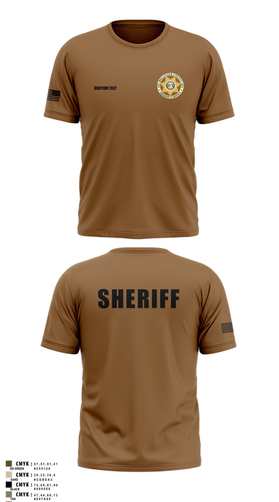 Bollinger County Sheriff’s Office 45946847 Short Sleeve Performance Shirt - 14