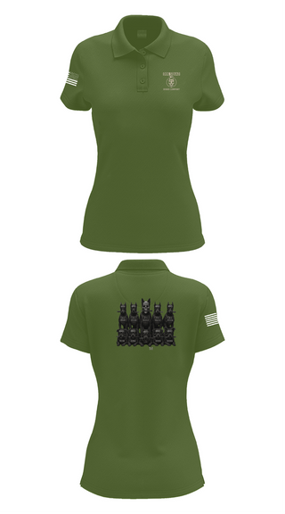 Womens Short Sleeve Performance Polo, 4th ID, , Teamtime, Team time, sublimation, custom sports apparel, team uniforms, spirit wear, spiritwear, sports uniforms, custom shirts, team store, custom team store, fundraiser sports, apparel fundraiser