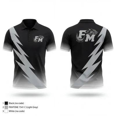 Feagin Mill Wolves 69312825 Short Sleeve Performance Polo - 1