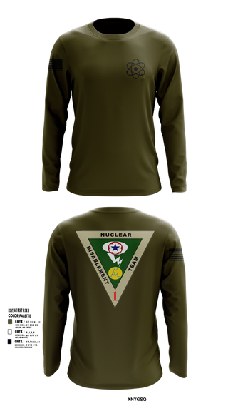 Long Sleeve Performance Shirt, NDT-1, Army, Teamtime, Team time, sublimation, custom sports apparel, team uniforms, spirit wear, spiritwear, sports uniforms, custom shirts, team store, custom team store, fundraiser sports, apparel fundraiser