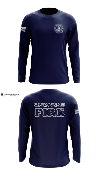 Long Sleeve Performance Shirt, Engine 8, Fire Department, Teamtime, Team time, sublimation, custom sports apparel, team uniforms, spirit wear, spiritwear, sports uniforms, custom shirts, team store, custom team store, fundraiser sports, apparel fundraiser