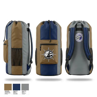 Gear Bag, NRC MAnchester, Navy, Teamtime, Team time, sublimation, custom sports apparel, team uniforms, spirit wear, spiritwear, sports uniforms, custom shirts, team store, custom team store, fundraiser sports, apparel fundraiser