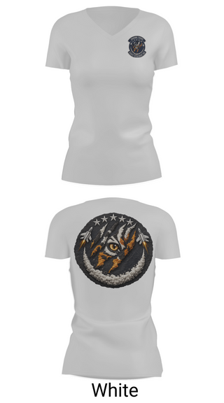 Womens Short Sleeve Vneck Shirt, DET 006 Soaring Tigers, Air Force, Teamtime, Team time, sublimation, custom sports apparel, team uniforms, spirit wear, spiritwear, sports uniforms, custom shirts, team store, custom team store, fundraiser sports, apparel fundraiser