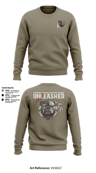 Crew Neck Sweatshirt, LA Medical Recruiting Company, Army, Teamtime, Team time, sublimation, custom sports apparel, team uniforms, spirit wear, spiritwear, sports uniforms, custom shirts, team store, custom team store, fundraiser sports, apparel fundraiser