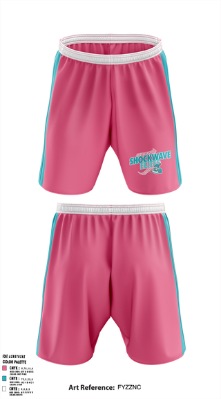 Athletic Shorts With Pockets, Shockwave Elites, Baseball, Teamtime, Team time, sublimation, custom sports apparel, team uniforms, spirit wear, spiritwear, sports uniforms, custom shirts, team store, custom team store, fundraiser sports, apparel fundraiser