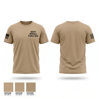 Old School Cotton Feel Shirt, 267th Military Police Unit, National Guard, Teamtime, Team time, sublimation, custom sports apparel, team uniforms, spirit wear, spiritwear, sports uniforms, custom shirts, team store, custom team store, fundraiser sports, apparel fundraiser