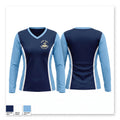 Trojans Women's Long Sleeve V-neck Shirt - 1