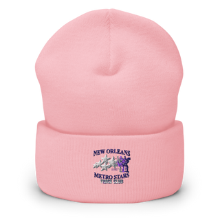 New Orleans Metro Stars Track Club Cuffed Beanie | Yupoong 1501KC