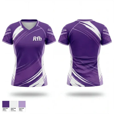 Rfh 52255407 Women's Short Sleeve V-neck Shirt - 1