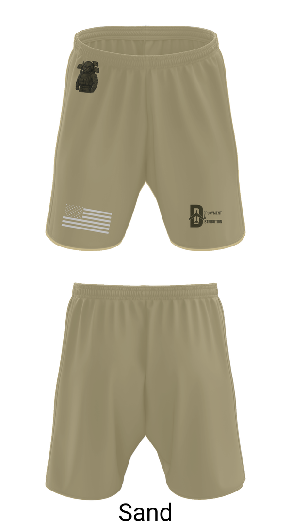 Athletic Shorts With Pockets, Deployment & Distribution Flight, , Teamtime, Team time, sublimation, custom sports apparel, team uniforms, spirit wear, spiritwear, sports uniforms, custom shirts, team store, custom team store, fundraiser sports, apparel fundraiser