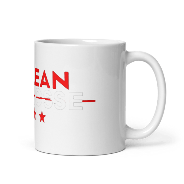 McLean Lacrosse 4222759 White Glossy Mug - Medium