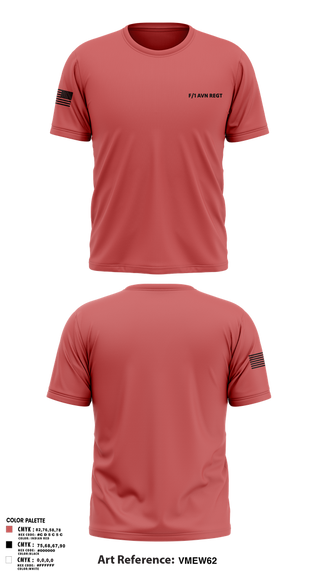 Old School Cotton Feel Shirt, F/1 AVN REGT, , Teamtime, Team time, sublimation, custom sports apparel, team uniforms, spirit wear, spiritwear, sports uniforms, custom shirts, team store, custom team store, fundraiser sports, apparel fundraiser