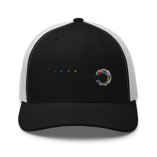 H.Y.P.E. to Empower, Inc. Retro Trucker Hat | Yupoong 6606