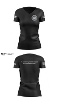 Boylston Police Gear 5441534 Women's Short Sleeve V-neck Shirt - 11