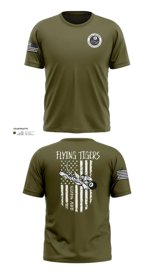 Old School Cotton Feel Shirt, 8-229th AHB, , Teamtime, Team time, sublimation, custom sports apparel, team uniforms, spirit wear, spiritwear, sports uniforms, custom shirts, team store, custom team store, fundraiser sports, apparel fundraiser