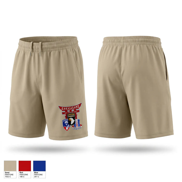 Athletic Shorts With Pockets, Recon plt 187th combat brigade team, Army, Teamtime, Team time, sublimation, custom sports apparel, team uniforms, spirit wear, spiritwear, sports uniforms, custom shirts, team store, custom team store, fundraiser sports, apparel fundraiser