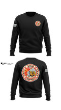 Jenkins fire department 74375702 Crew Neck Sweatshirt - 1