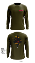 26th CM Co 80721197 Long Sleeve Performance Shirt 107